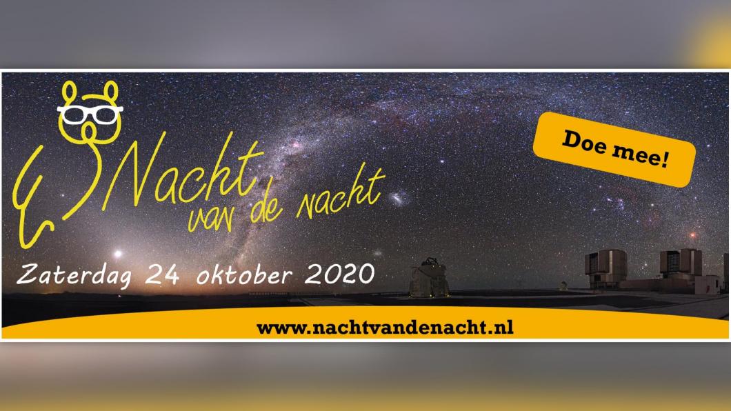 24 oktober 2020 is de Nacht van de Nacht (banner)