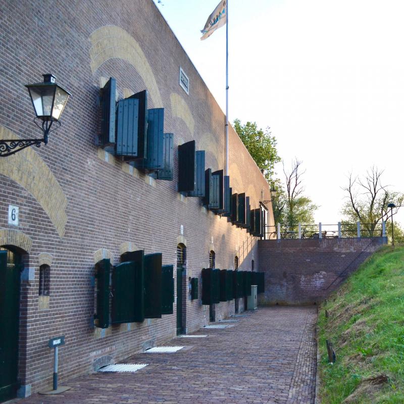 Ingang van Fort Giessen